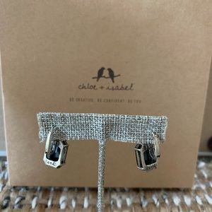 Chloe + Isabel Jewelry - Jet Octagon convertible necklace & earings Chloe + Isabel Jewelry - Jet Octagon convertible necklace & earings
